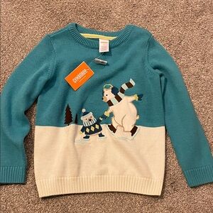 NWT Gymboree Polar Bear Embroidered  Sweater